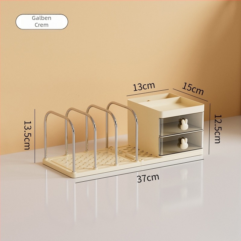 Organizator de birou și suport pentru cărți, din plastic, modele JW2130/JW2150, greutate netă 430 g, ambalare: carton independent