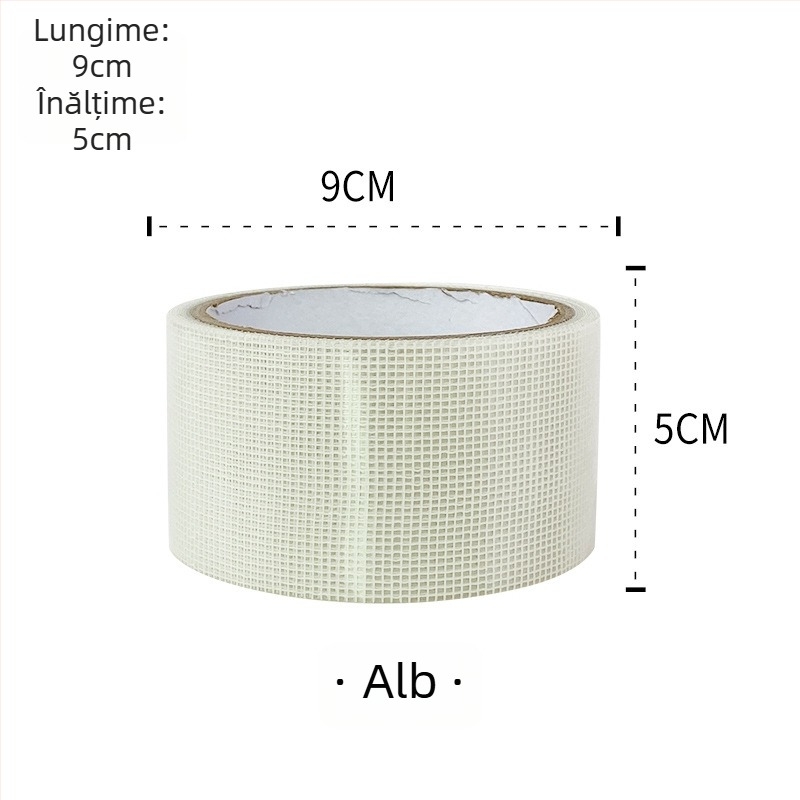 Patch pentru plasă de fereastră anti-țânțari – bandă autoadezivă din plasă pentru uz casnic