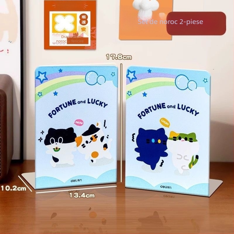 Deli Tb650 Suport metalic pentru cărți de birou