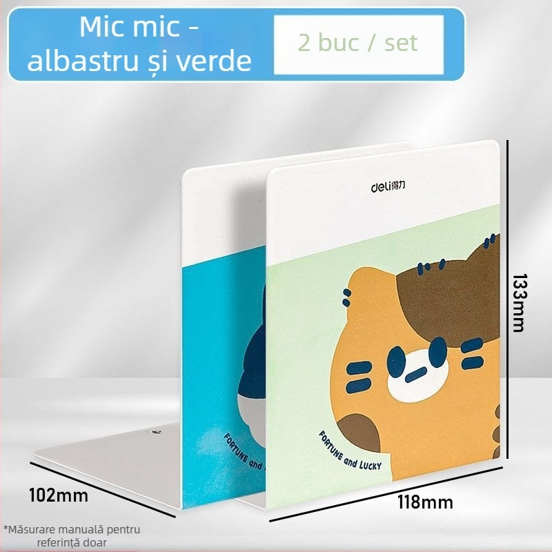 Deli Tb650 Suport metalic pentru cărți de birou