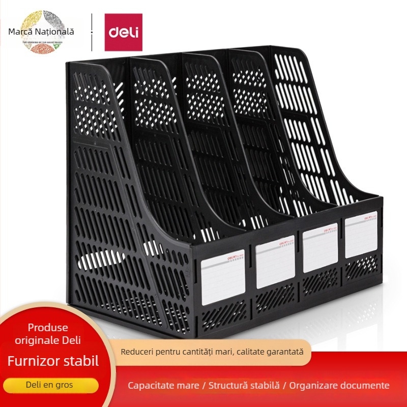 Raft pentru dosare 9848, patru etaje, PP, organizator de birou