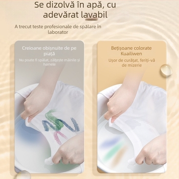 Bețișor de vopsit lavabil pentru copii, Kuai Liwen, corp rotund, carcasă din plastic, ștergibil, model: Washable paint stick, seria: Creioane pentru copii