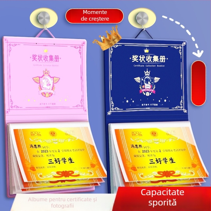 Carte de colectare a certificatelor pentru montat pe perete, Jiaxun, material PP; fabricată de Jiaxun; Import: nu; Autorizare IP: nu.