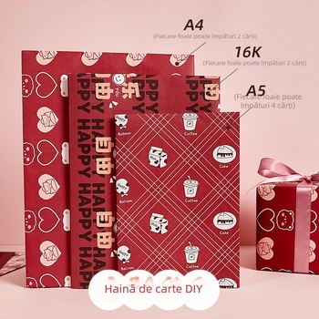 Hârtie pentru copertă de carte, marcă: Wo Wu, hârtie kraft, Import: Nu, Autorizare IP: Nu