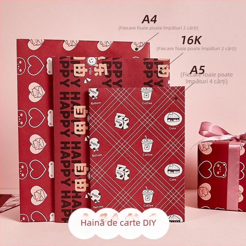 Hârtie pentru copertă de carte, marcă: Wo Wu, hârtie kraft, Import: Nu, Autorizare IP: Nu