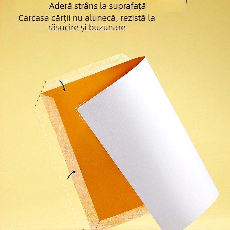 Huse transparente autoadezive pentru manuale primare (clasele 1–2, ambele volume); material: floare de mătase; cadou pentru colegi de clasă