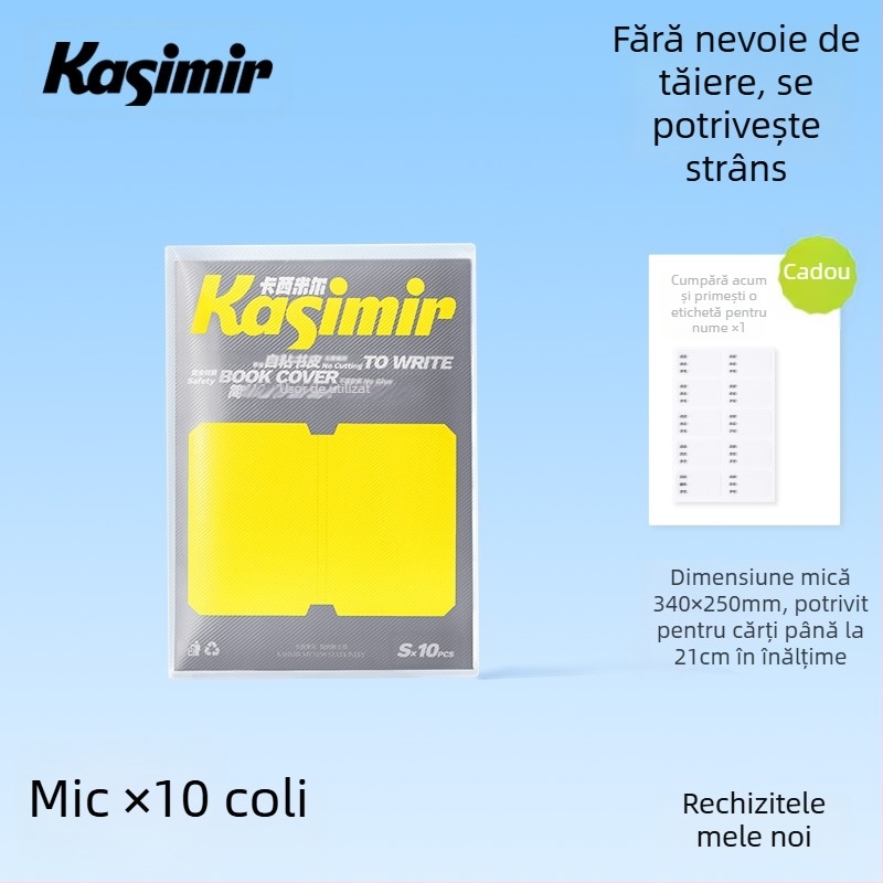 Huse transparente autoadezive pentru manuale primare (clasele 1–2, ambele volume); material: floare de mătase; cadou pentru colegi de clasă
