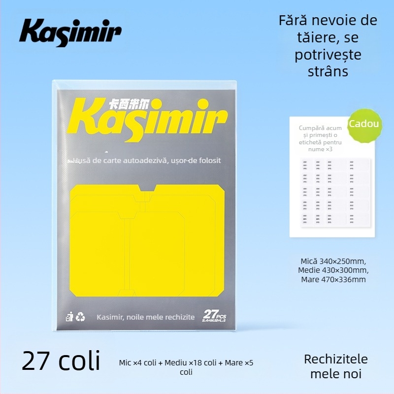 Huse transparente autoadezive pentru manuale primare (clasele 1–2, ambele volume); material: floare de mătase; cadou pentru colegi de clasă