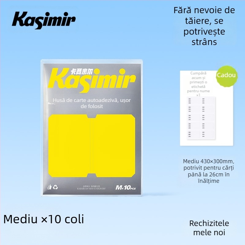 Huse transparente autoadezive pentru manuale primare (clasele 1–2, ambele volume); material: floare de mătase; cadou pentru colegi de clasă