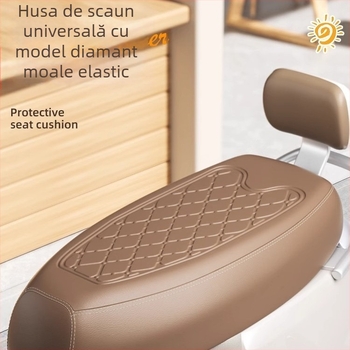 Acoperire de scaun din piele pentru vehicule electrice – impermeabilă, protecție UV, durabilitate înaltă pentru motociclete și biciclete electrice