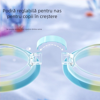 Ochelari de înot pentru copii Lemon Baby, impermeabili, anti-ceață, lentile HD PC