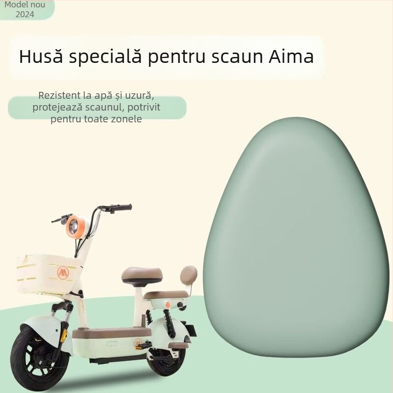 Husă pentru șa de scuter electric — piele artificială, Rhino, universal, pentru toate anotimpurile, fără umplutură