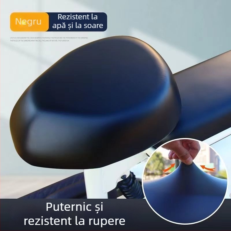 Husă pentru șa de scuter electric — piele artificială, Rhino, universal, pentru toate anotimpurile, fără umplutură