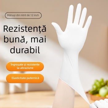 Mănuși nitril, de unică utilizare, 7 g pe mănușă, de Super Protective, pentru industrie, servicii din domeniul alimentelor, cercetare în laborator și utilizare casnică
