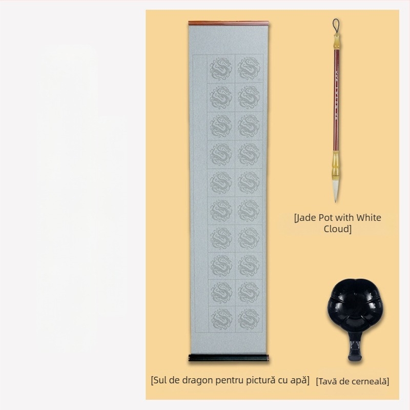 Rolă din țesătură nețesută pentru scriere cu apă, pentru caligrafie, formă dreptunghiulară, brand Practice Every Day