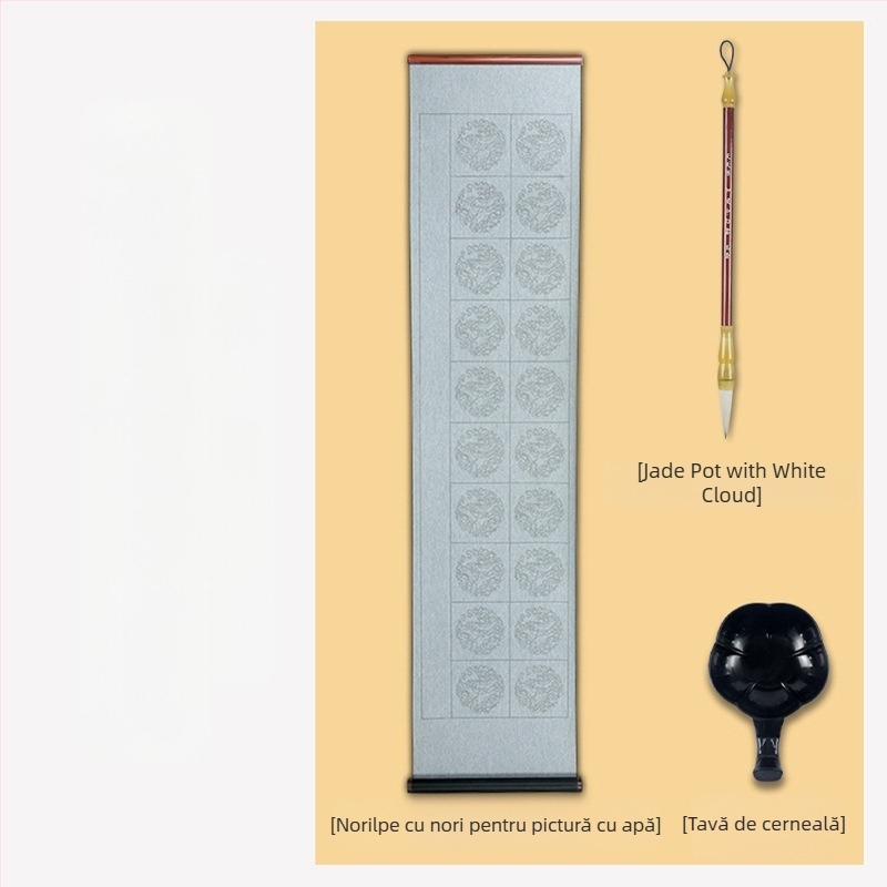 Rolă din țesătură nețesută pentru scriere cu apă, pentru caligrafie, formă dreptunghiulară, brand Practice Every Day