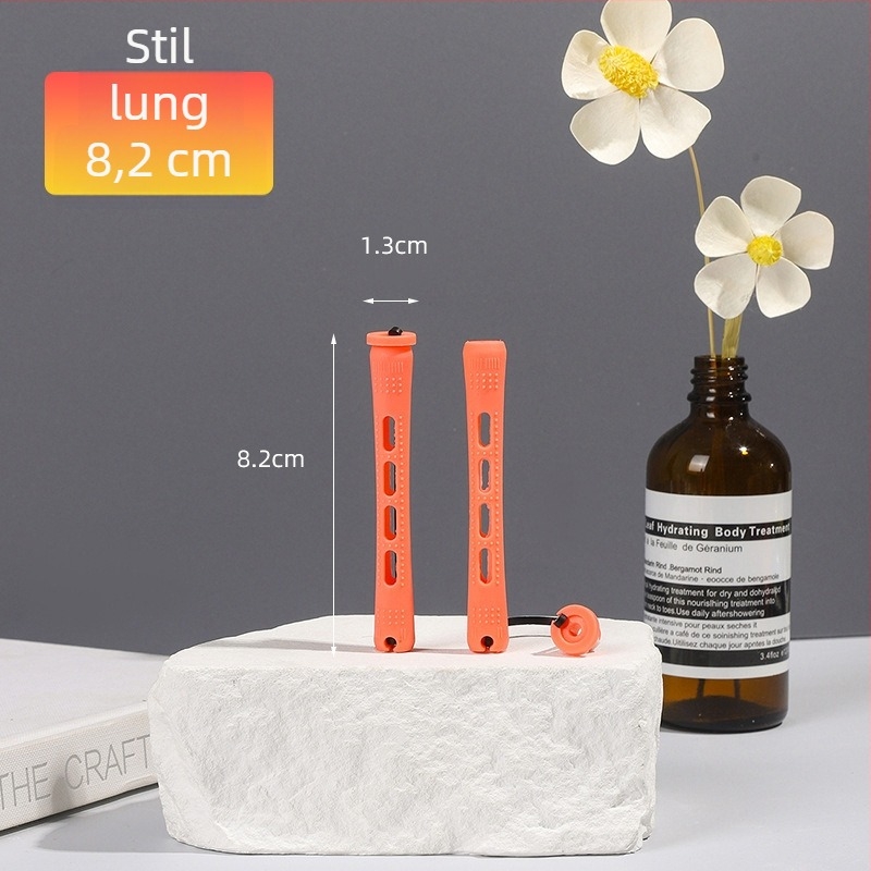 Set cilindric pentru curling cu bară de perm, bandă de cauciuc acoperită, material PP, marca Han Rong