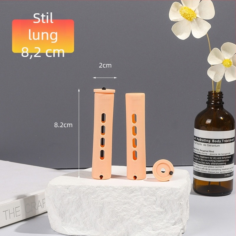 Set cilindric pentru curling cu bară de perm, bandă de cauciuc acoperită, material PP, marca Han Rong