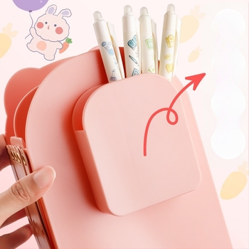 Suport de cărți extensibil, design desen animat, pentru birou, PET, HC-9696, ambalaj unic, cadou gata