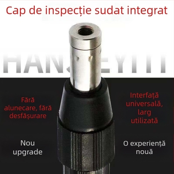 Tijă din oțel inoxidabil, sudată, integrată, retractabilă, design multisectionat, greutate 1000 g