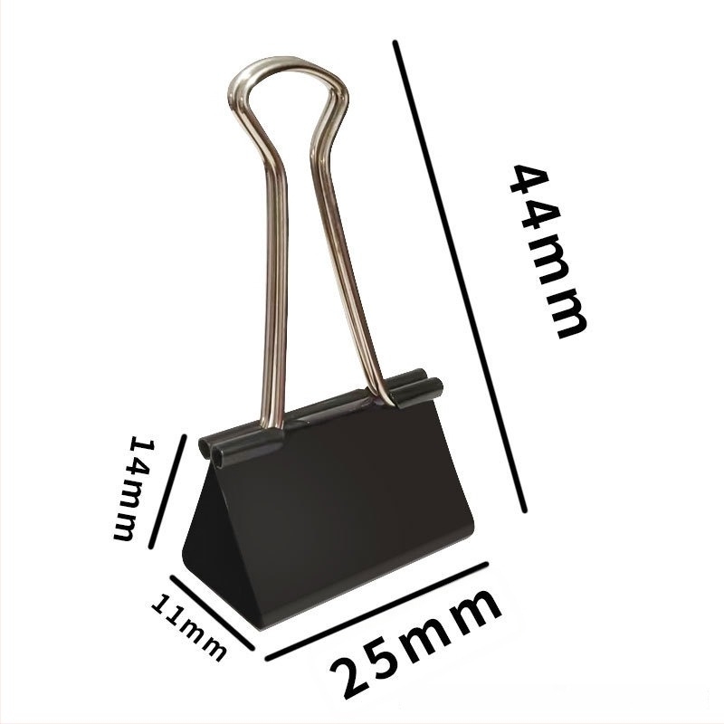 Ming Baijia clipuri metalice cu coadă lungă pentru tablă de desen și dovetail clip – clip dosare de birou, dosar contabil de mână