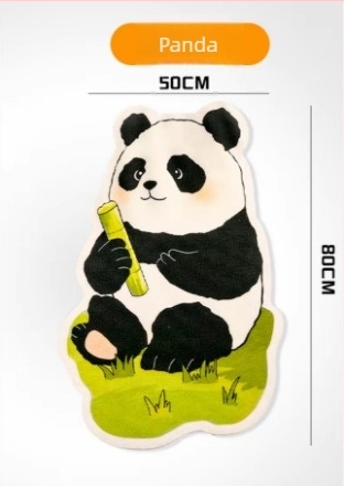 Placă de zgâriere pentru pisici – autocolant de perete, design cartoon, rezistent la uzură, poliester, marca WB, 100 bucăți pe cutie