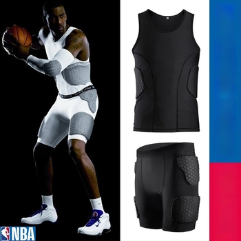 Vesta de protecție a taliei pentru baschet - TOPWISE, fibră de poliester, căptușeală EVA, adult