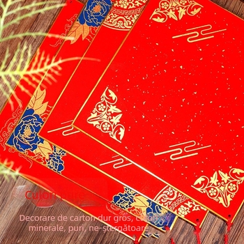 Pandantiv de hârtie cu binecuvântări pentru decorul ușii de intrare