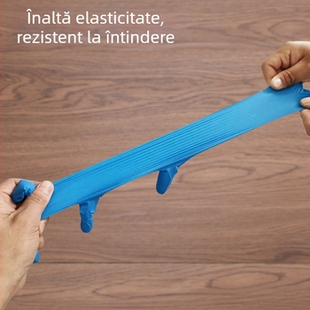 UNIGLOVES mănuși nitril de unică folosință, cu grosime sporită, pentru frumusețe și lucru în laborator; potrivite pentru cosmetică, experimente, catering, îngrijire animale și curățenie casnică