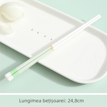 Bețișoare ceramice, stil modern minimalist, model floral, set de 4 bucăți, compatibile cu mașina de spălat vase