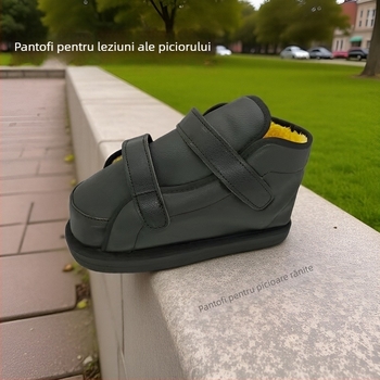 Pantofi de protecție pentru fracturi, cu husă impermeabilă pentru baie, protecție a gleznelor și încălțăminte EVA antiderapantă