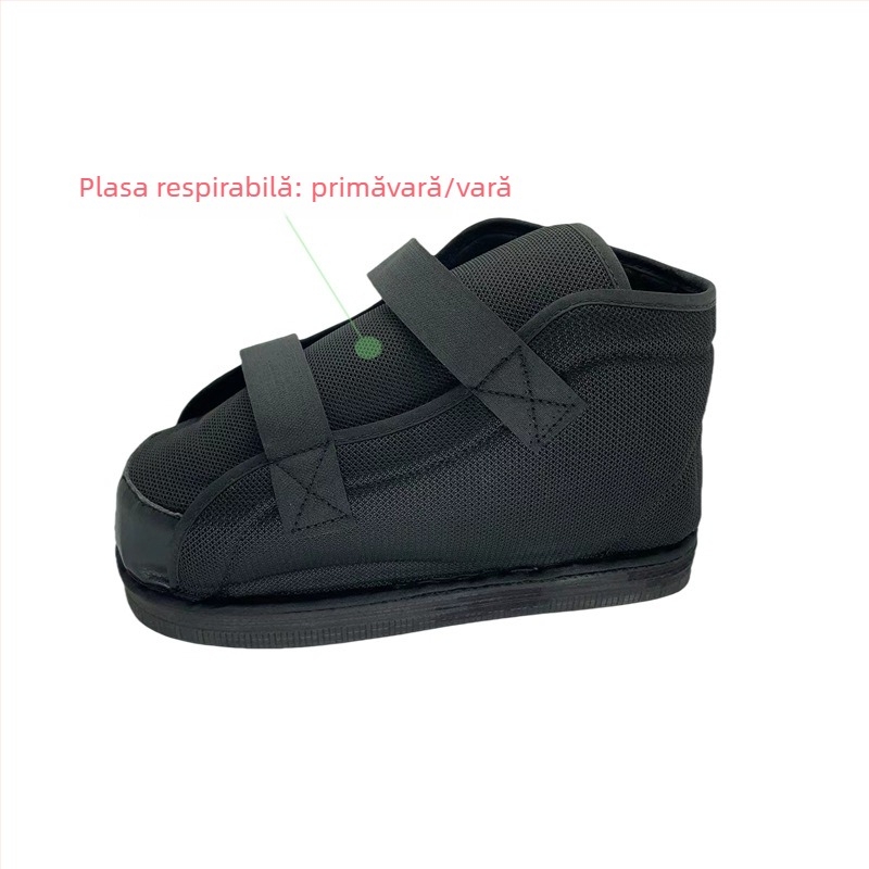 Pantofi de protecție pentru fracturi, cu husă impermeabilă pentru baie, protecție a gleznelor și încălțăminte EVA antiderapantă