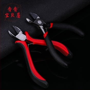 Clește pentru crimpare bijuterii, cu vârfuri dinți