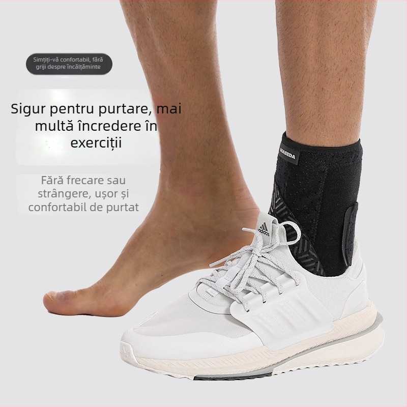 Protecție gleznă - nylon, respirabilă, perforată, pentru fotbal, adulți