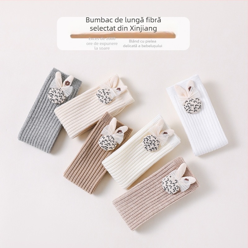 Șosete pentru copii Flying High, lungime medie până la gambă, jacquard, bumbac combed, grosime medie