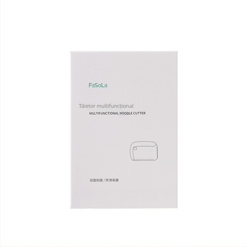 Cuțit multifuncțional pentru aluat și spatulă de bucătărie cu riglă de măsurare, din PP, design modern minimalist