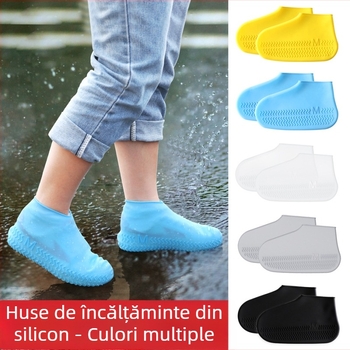 Le Chun husă din silicon pentru pantofi de ploaie — impermeabilă și antiderapantă, personalizabilă
