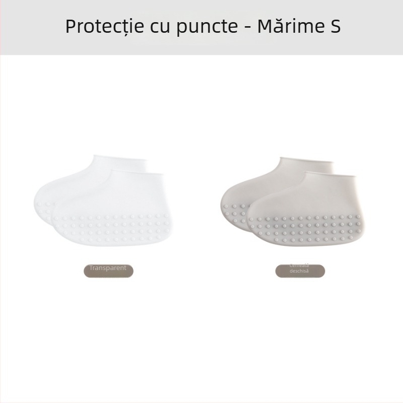 Le Chun husă din silicon pentru pantofi de ploaie — impermeabilă și antiderapantă, personalizabilă