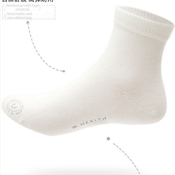 Șosete pentru copii din bumbac pieptănat, subțiri, lungime medie până la gambe, jacquard tricotaj, potrivite pentru primăvară, vară și toamnă