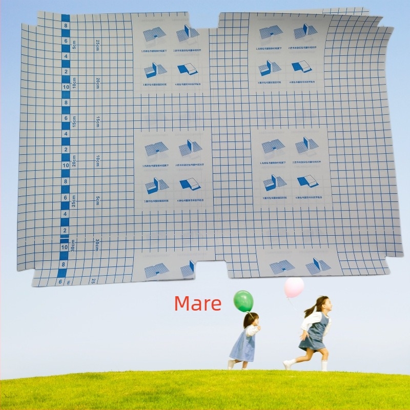 Set de huse pentru cărți – Rui Bo, model cu carouri mici, material PP