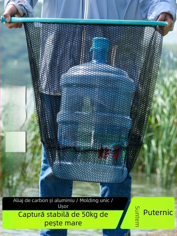 Huansheng năvod de pescuit — aliaj de aluminiu, construcție monobloc