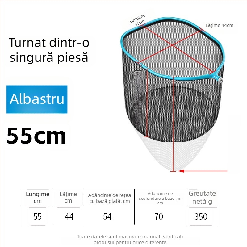 Huansheng năvod de pescuit — aliaj de aluminiu, construcție monobloc