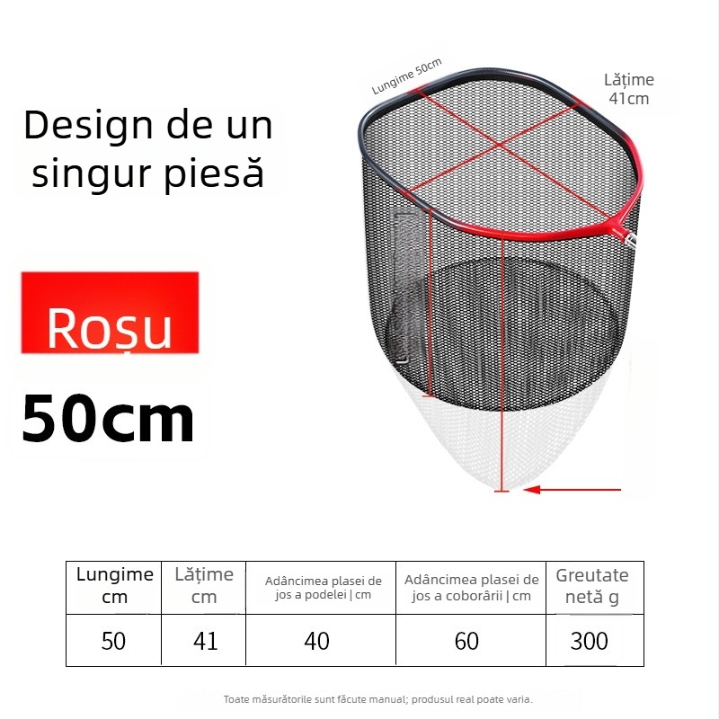 Huansheng năvod de pescuit — aliaj de aluminiu, construcție monobloc