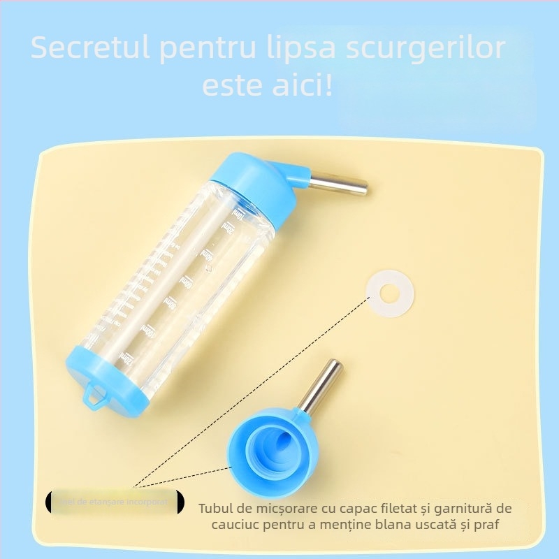 Dispozitiv plastic de apă pentru animale de companie mici, sticlă suspendată de 60 ml, marca Hartley
