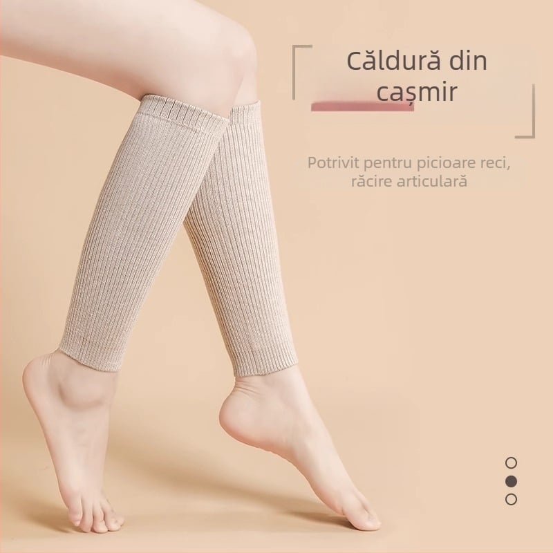 Protecție pentru gambe din cașmir Tachini, toamnă–iarna, universală, pentru yoga