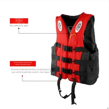 Vestă de salvare cu plutabilitate înaltă, pentru adulți și copii, brand Hanhai baichuan, model ybjs2868, pentru înot, snorkeling, pescuit și navigație cu barca