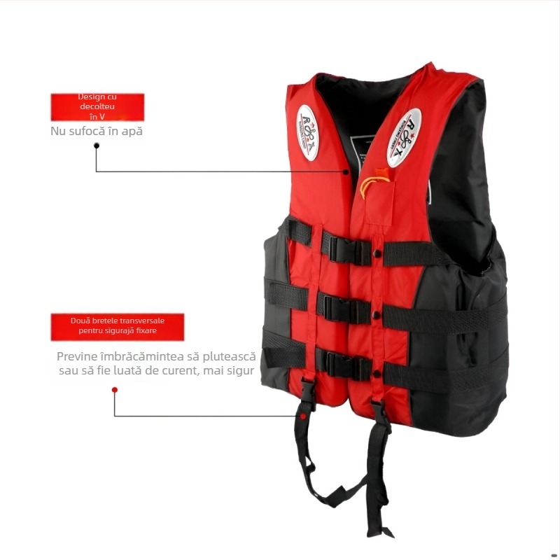 Vestă de salvare cu plutabilitate înaltă, pentru adulți și copii, brand Hanhai baichuan, model ybjs2868, pentru înot, snorkeling, pescuit și navigație cu barca