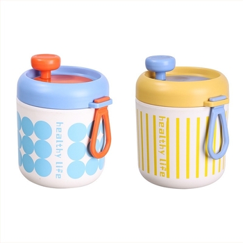 Cupa Portabilă pentru Mic Dejun: Borcan pentru Terci cu Sigiliu Etanș, 501–800 ml, Plastic Alimentar