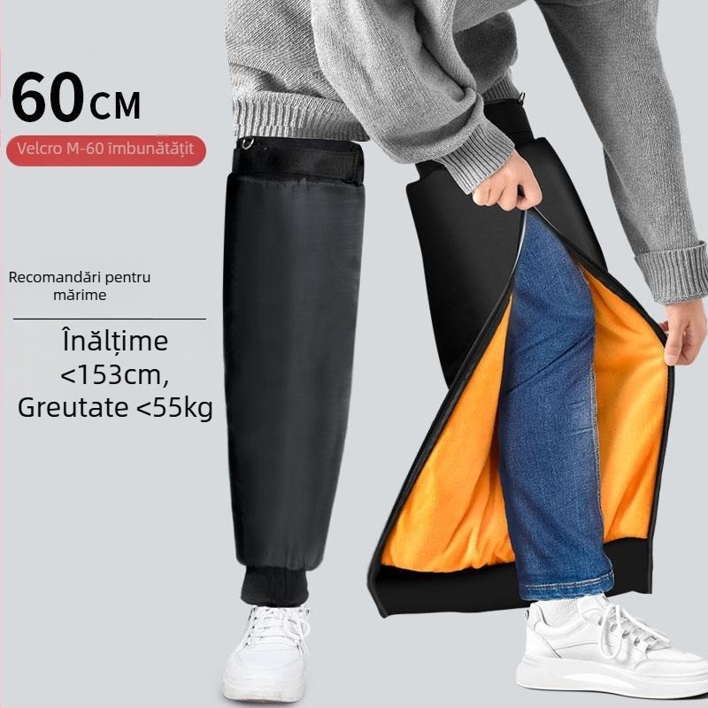 Kepu protecție pentru genunchi pentru vehicule electrice – protecție împotriva vântului și frigului, încălzire de iarnă pentru motocicletă și scuter electric, adult, model KP-HJRHX-040