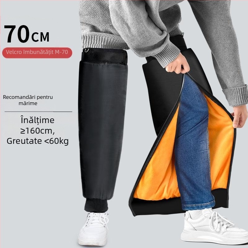 Kepu protecție pentru genunchi pentru vehicule electrice – protecție împotriva vântului și frigului, încălzire de iarnă pentru motocicletă și scuter electric, adult, model KP-HJRHX-040